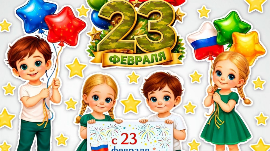 Поздравляем с 23 февраля!.